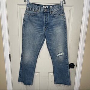 RE/DONE women’s 90s Loose Straight Jeans Sz 27